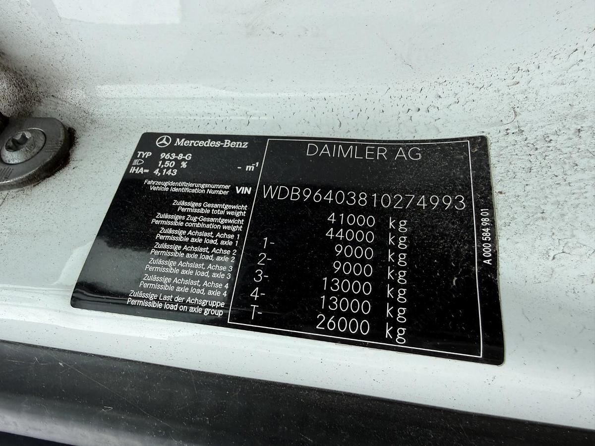 Meget god 2019 Mercedes Arocs 4153 8x4 MPG 220 TM7