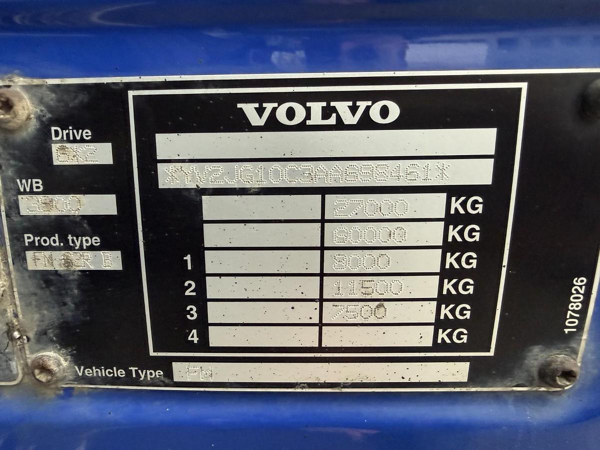 Meget god 2010 Volvo FM420 6x2*4 Interconsult 12.700 l. Rustfri Euro 5