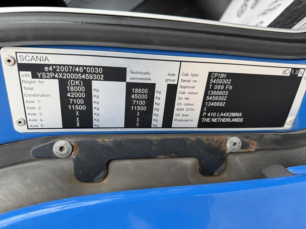 God Scania P410 Highline 4x2 Euro 6
