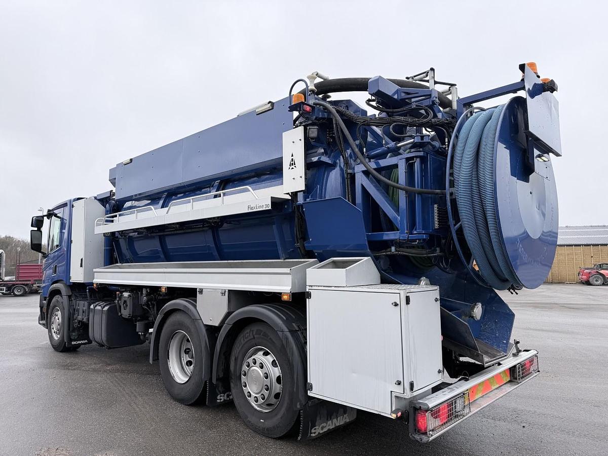 Meget god 2018 Scania P360 6x2*4 Hvidtved Larsen Flexline 310