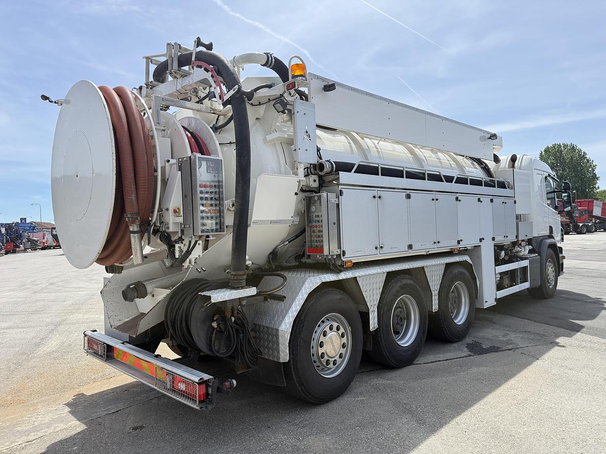 Meget god Scania P450 8x4*4 Hvidtved Larsen FlexLine 412 PED Euro 6