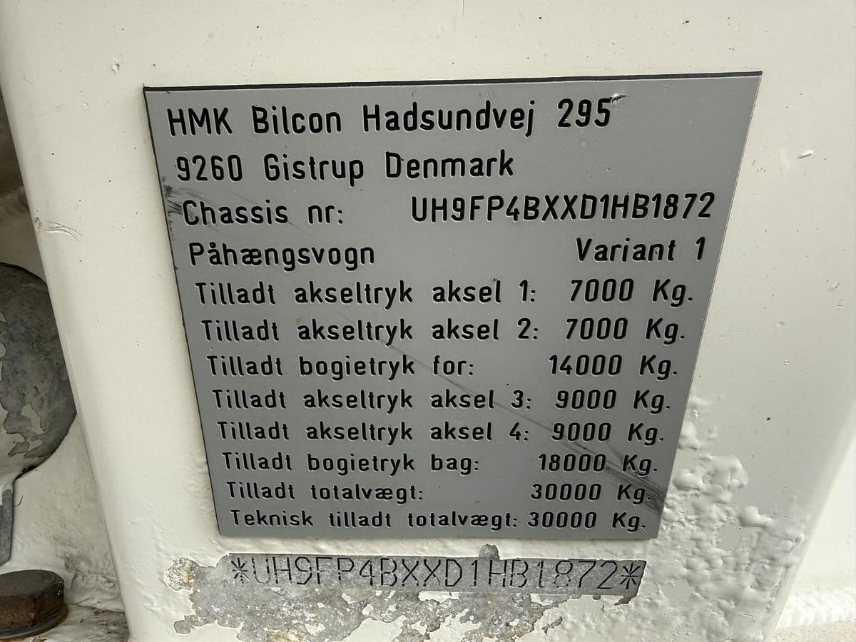 God 2013 HMK Bilcon  30 t. 42 m3 Silo Tank 6 rum