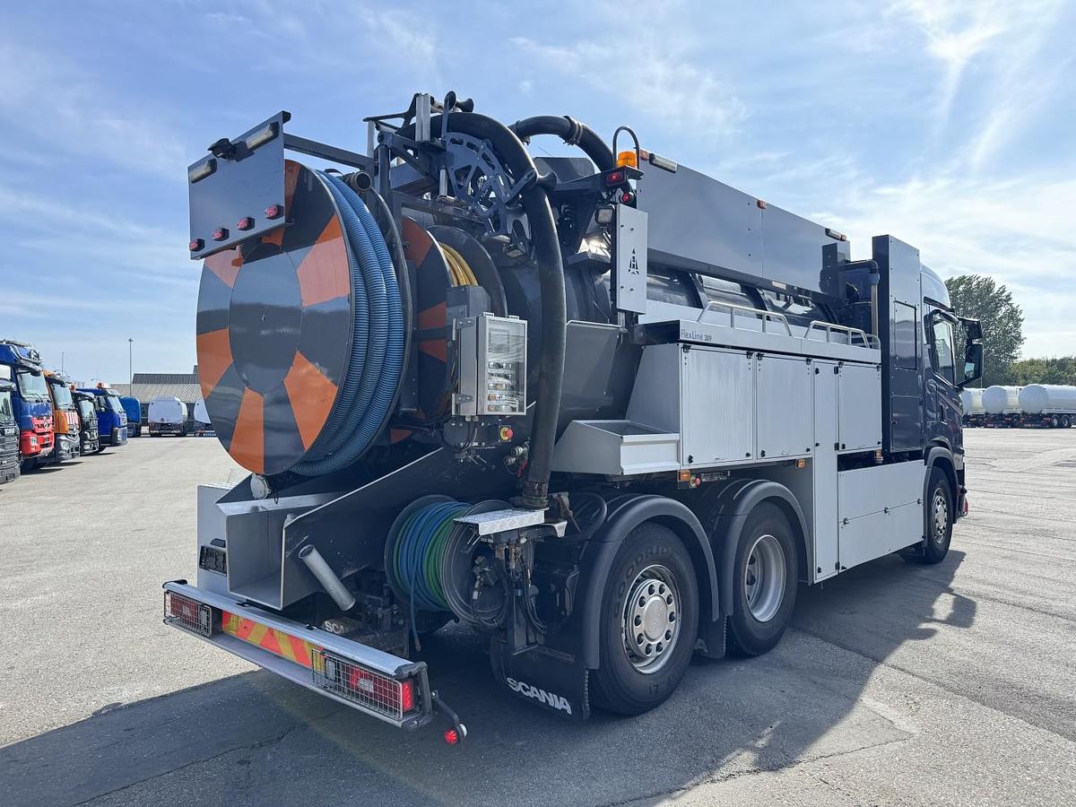 Meget god Scania G410 6x2*4 Bucher Flexline 309