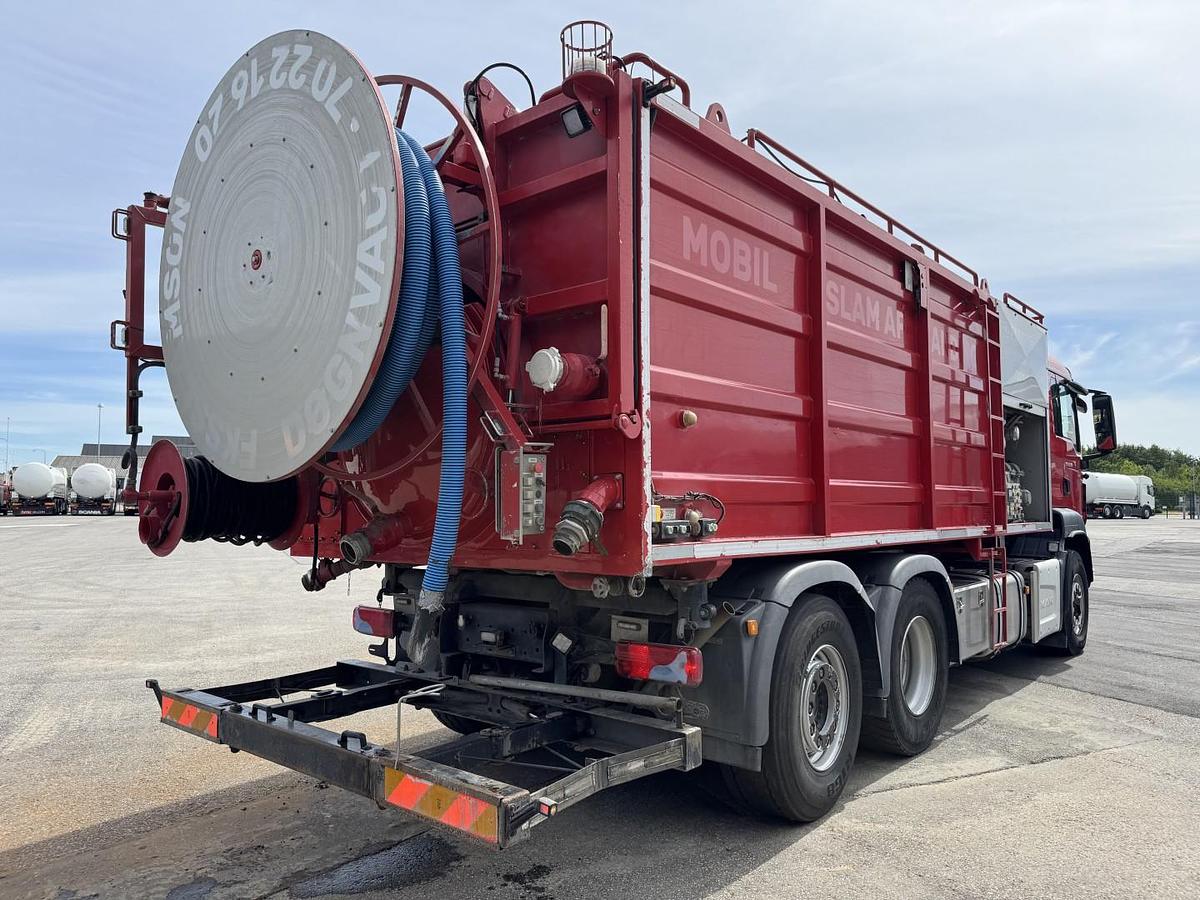 Meget god MAN TGS 26.360 6x4H*4 Wiedemann Rustfri ståltank