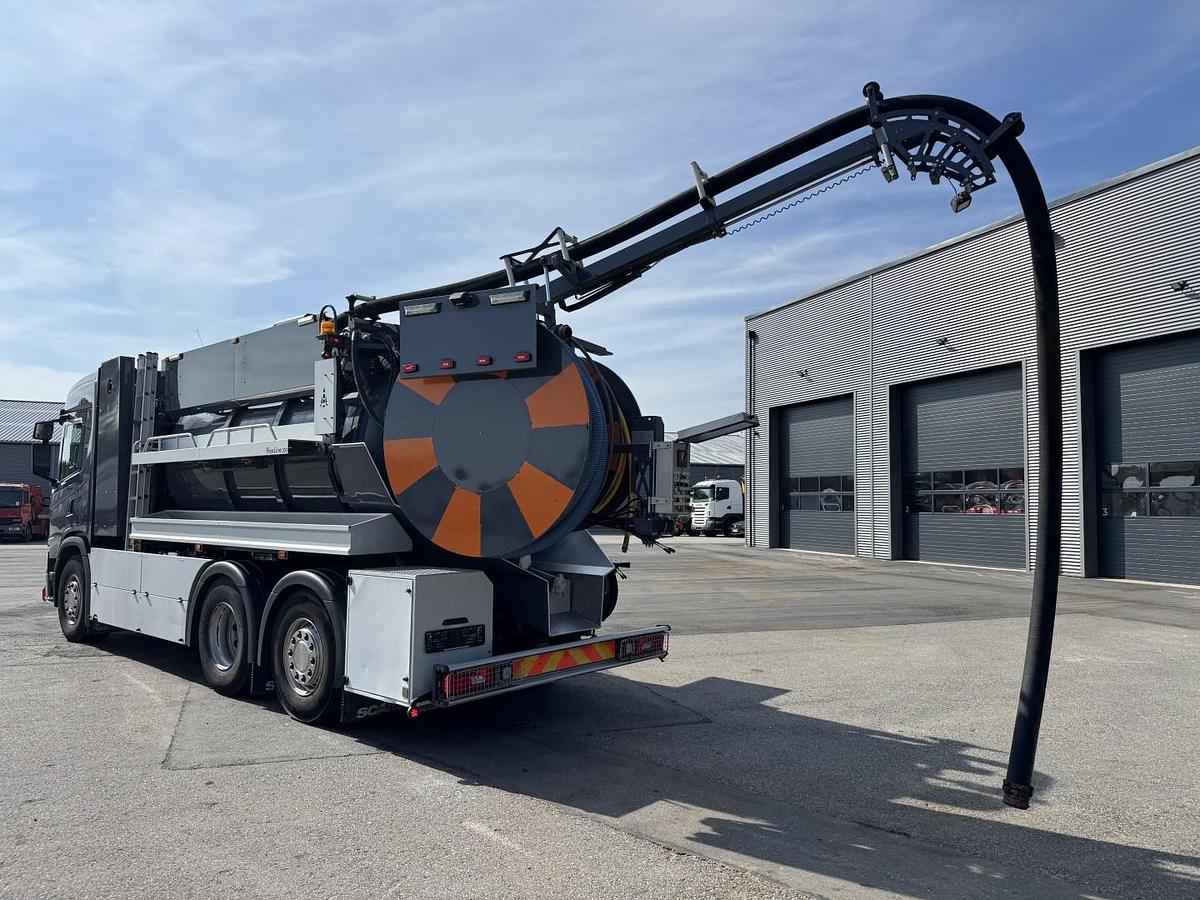 Meget god Scania G410 6x2*4 Bucher Flexline 309