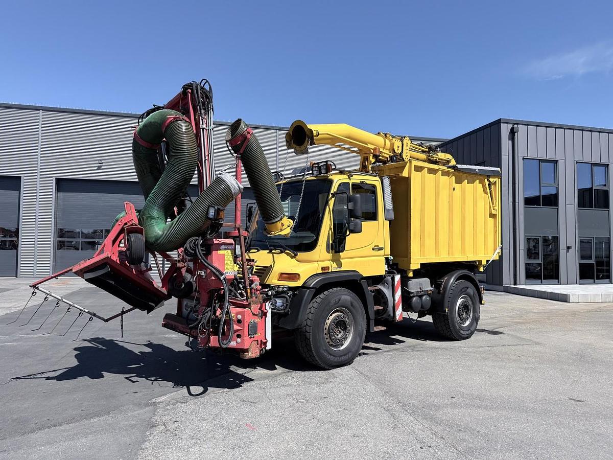 God Unimog U500 4x4 / Dücker Tip / Sug / Slagleklipper