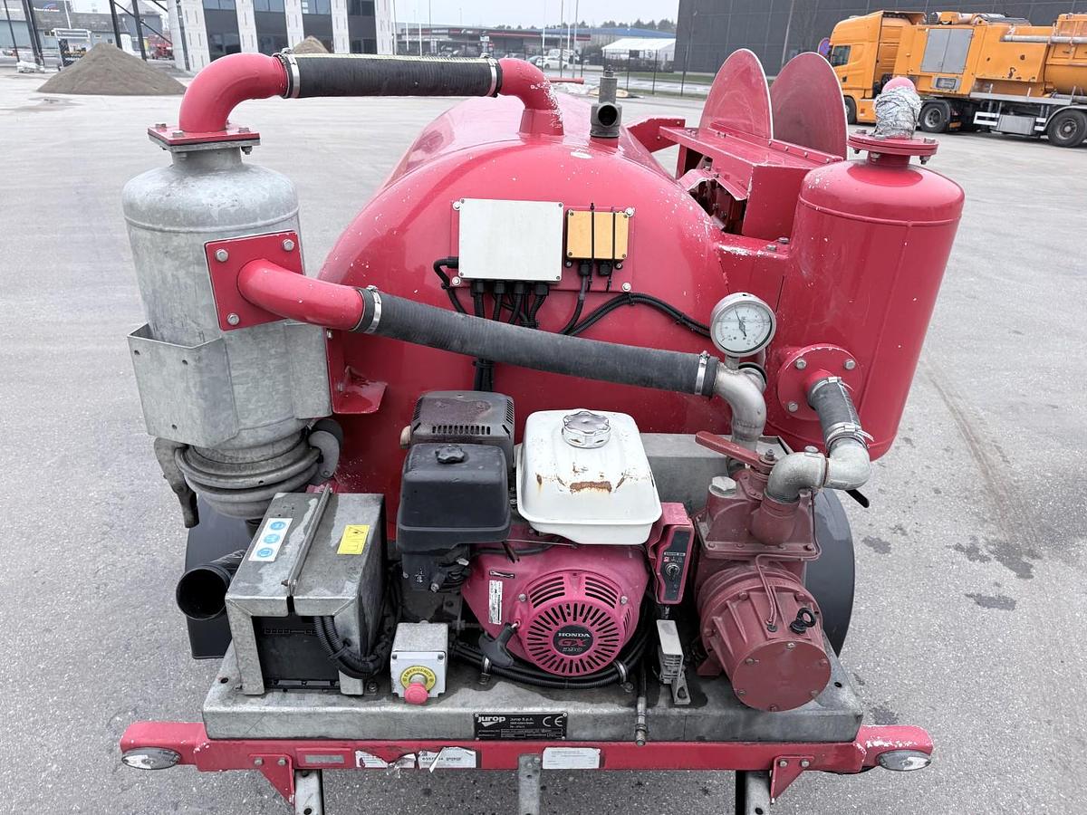 God 2021 Tysse Nomek Minislamsuger / 1500 L Rustfri tank Trailer