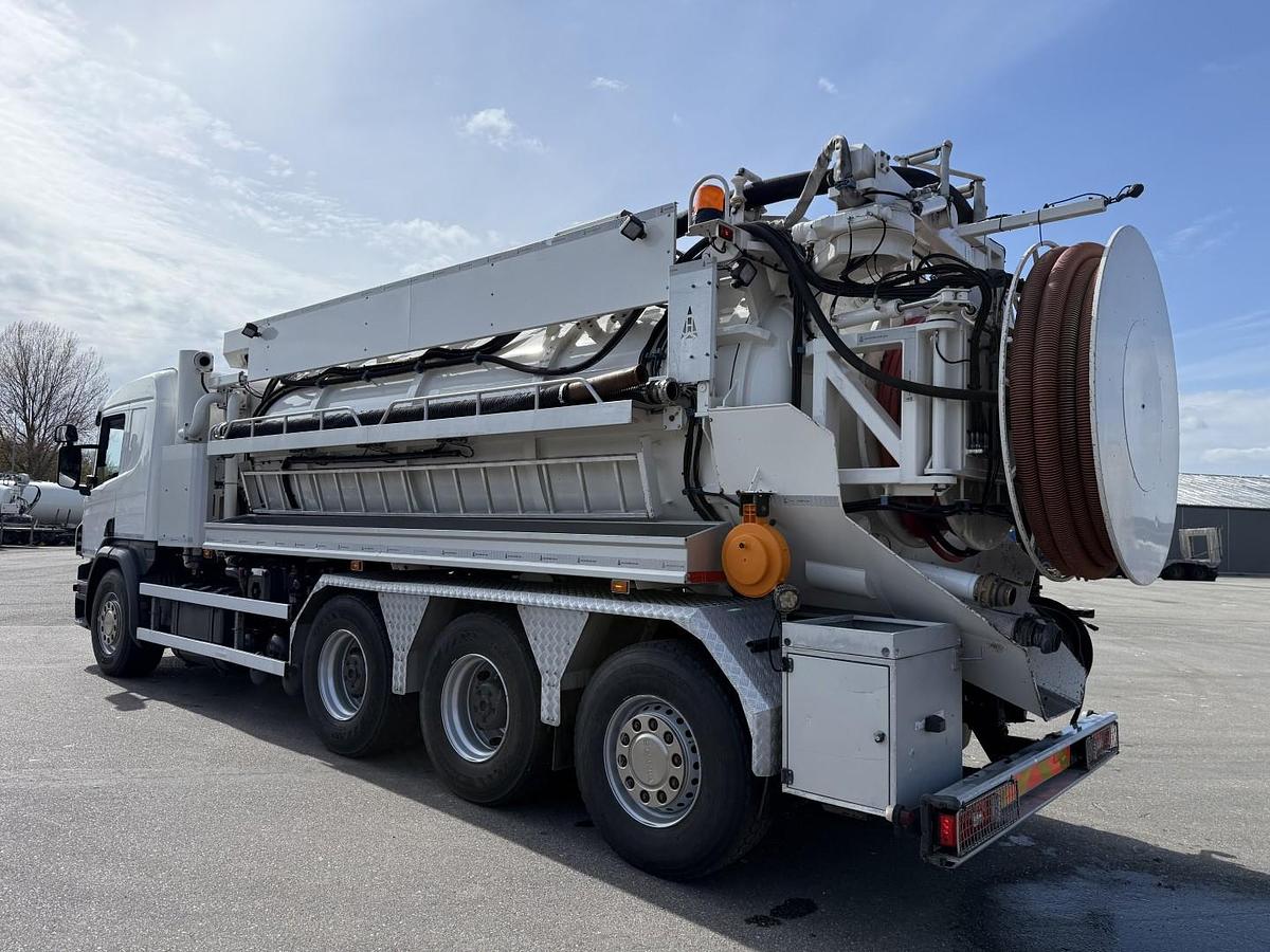 Meget god Scania P450 8x4*4 Hvidtved Larsen FlexLine 412 PED Euro 6