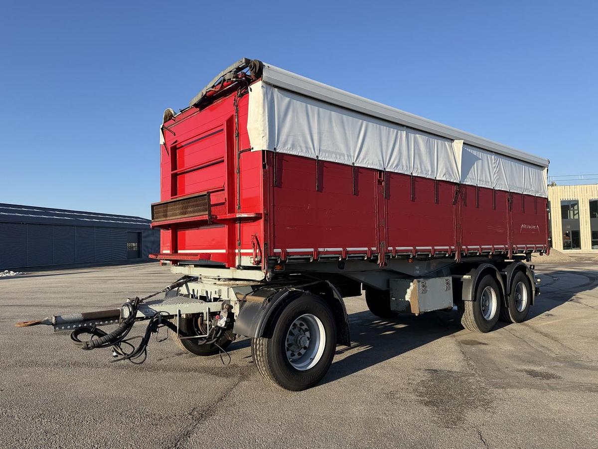 Meget god 2016 Skelhøje SVF P324 24 t. akslet Tipanhænger