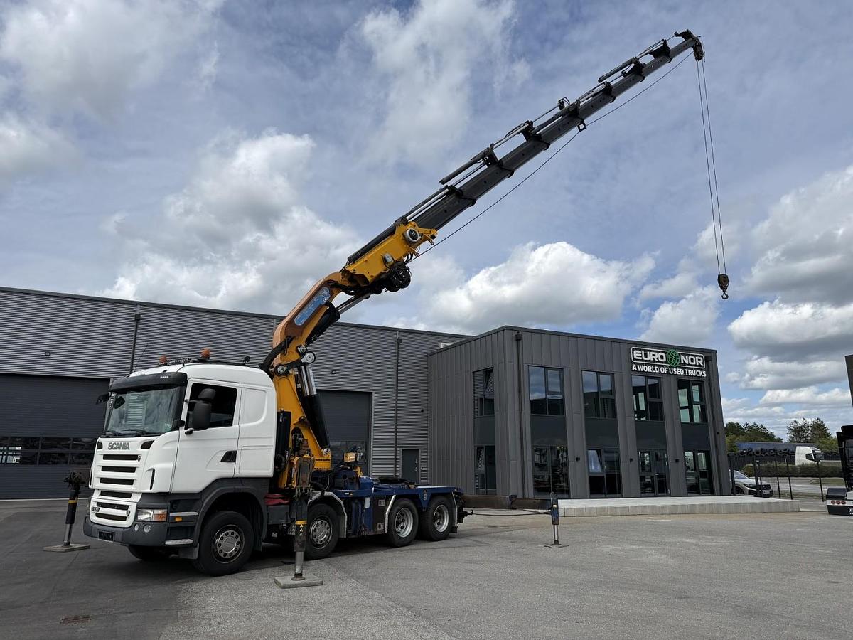 God 2009 Scania R500 8X4 EFFER 1355 8/S m/spil Euro 5