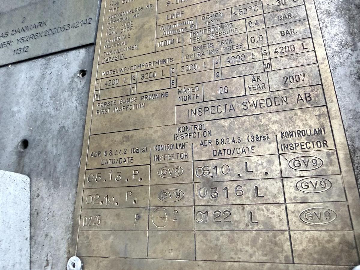 God 2014 Scania R620 6x2 Topline HMK Bilcon 19.000 L 5 rum