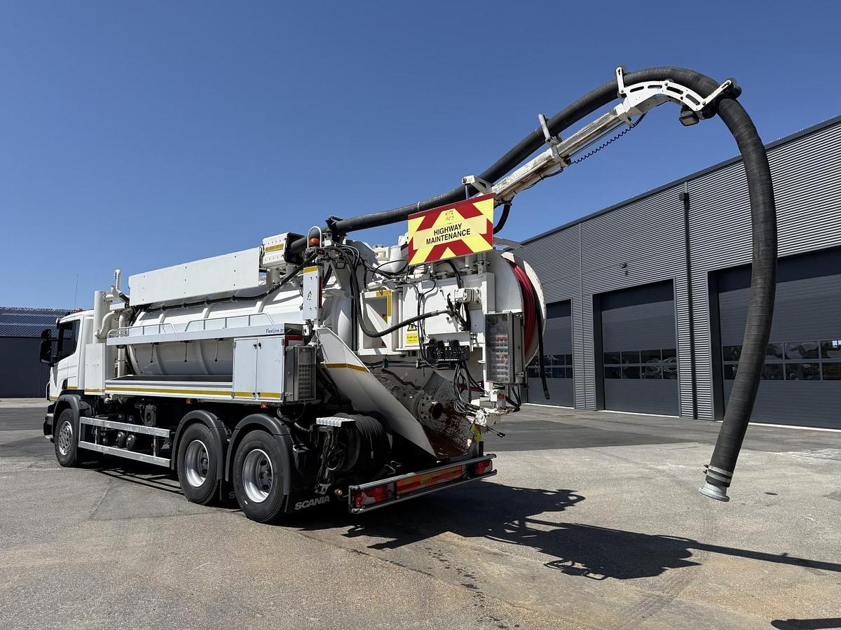 Meget god Scania P360 6x4 Hvidtved Larsen Flexline 312 Euro 6