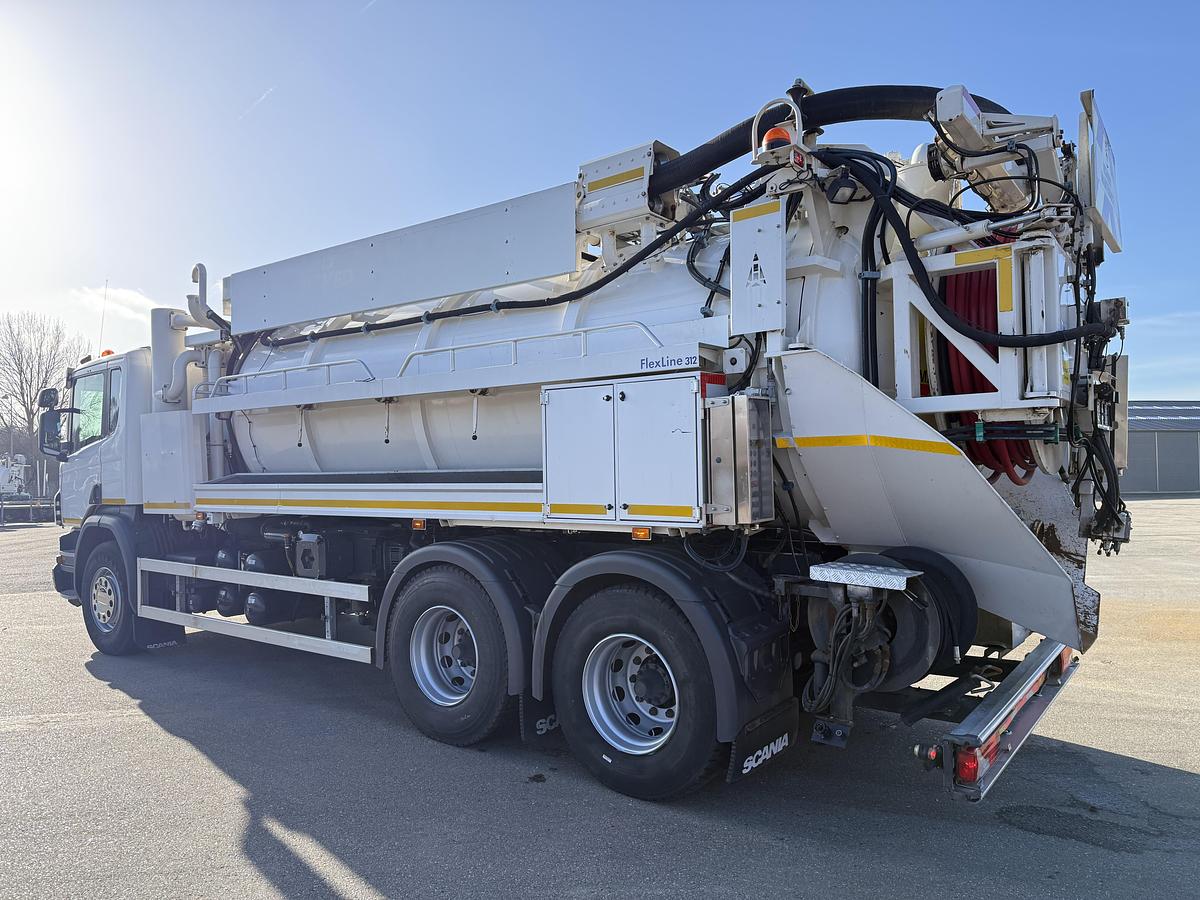 Meget god 2014 Scania P360 6x4 Hvidtved Larsen Flexline 312 Euro 6