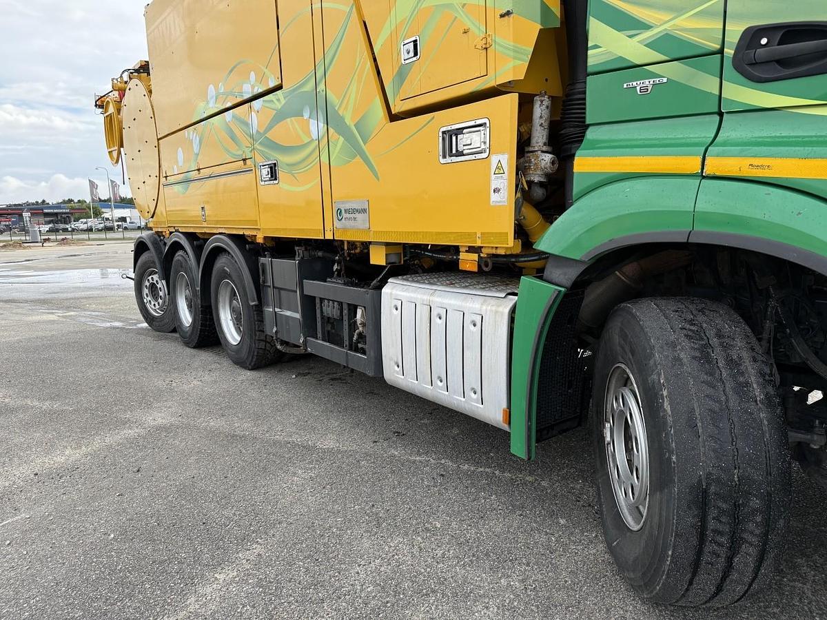 God Mercedes Actros 3258 8x4-4 Wiedemann Super 1000 Recycler