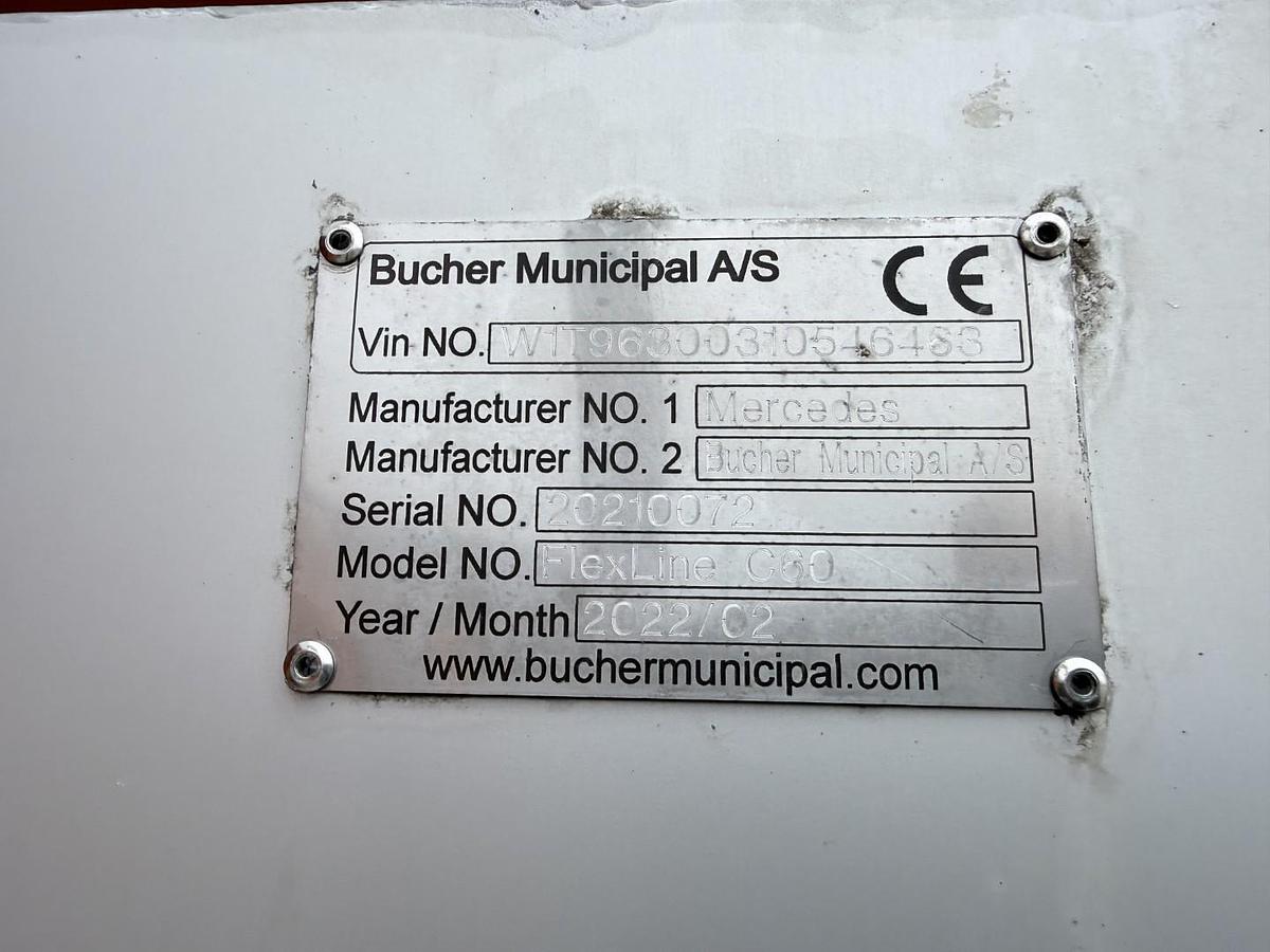 Meget god Mercedes Actros 1833 4x2 Bucher FlexLine C60