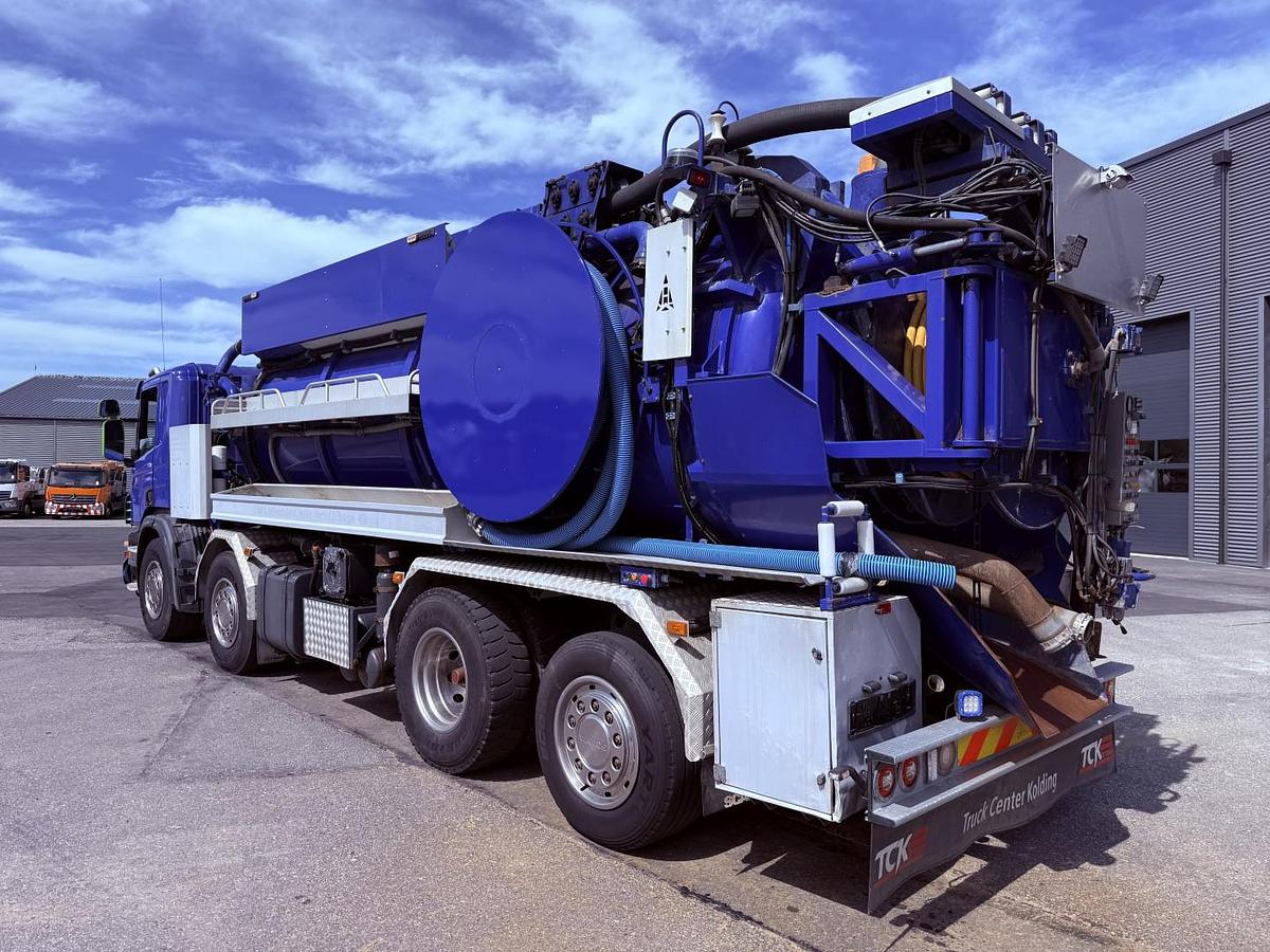 God Scania P420 8x2*6 Hvidtved Larsen Flexline 414 Euro 5