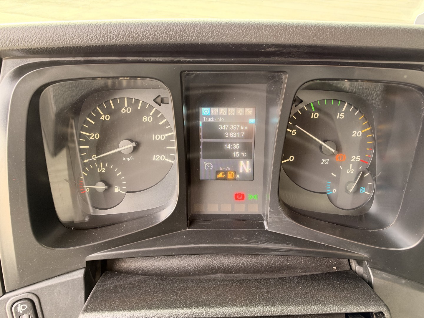 God 2015 Mercedes Arocs 3251 8x4 CIFA Magnum MK 28,4 L Pumi