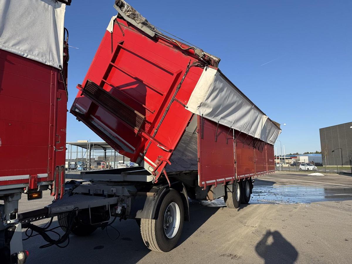 Meget god 2016 Skelhøje SVF P324 24 t. akslet Tipanhænger