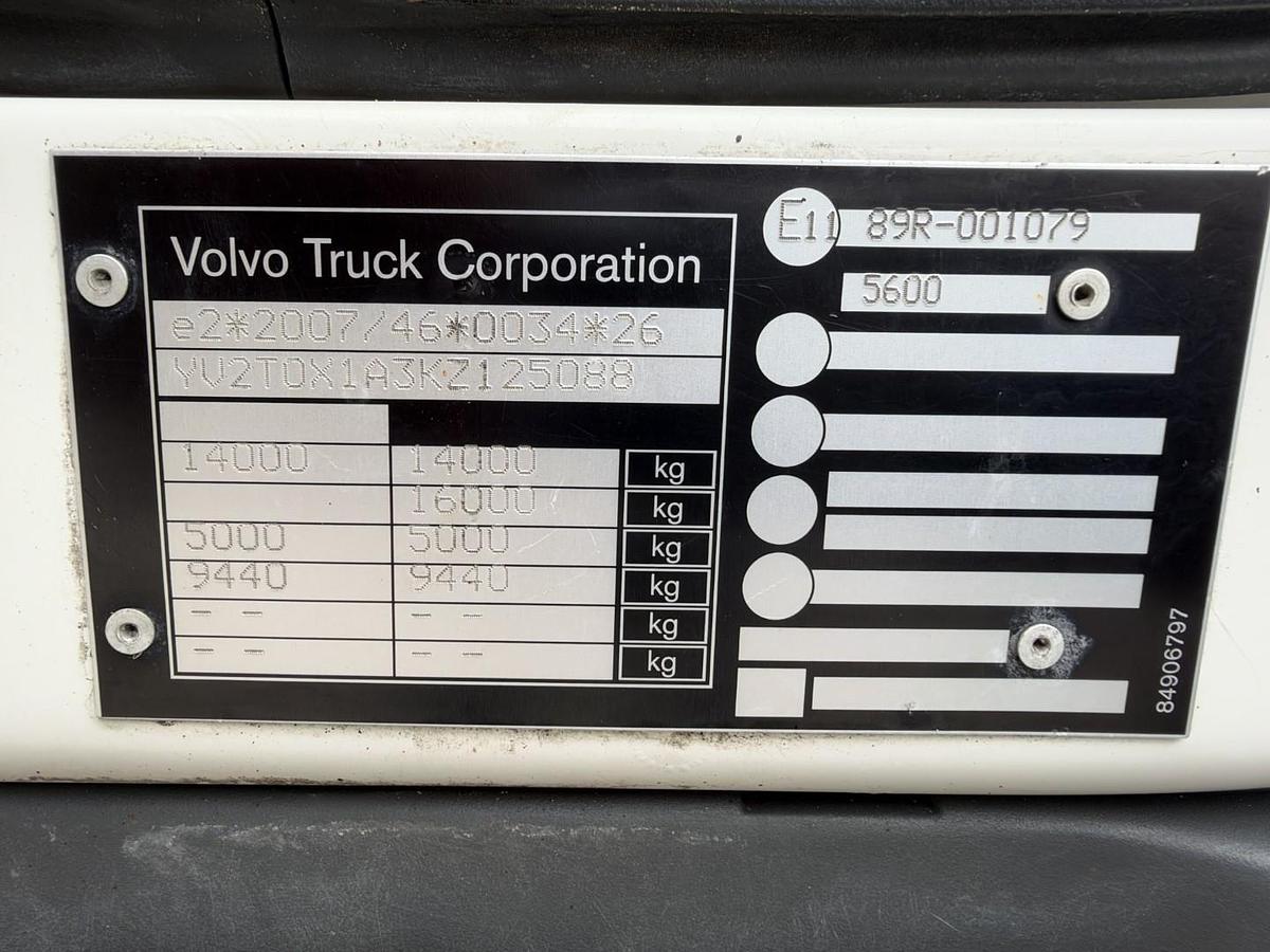 Meget god Volvo FL250 4x2 Lukket kasse 7,45 m. Euro 6