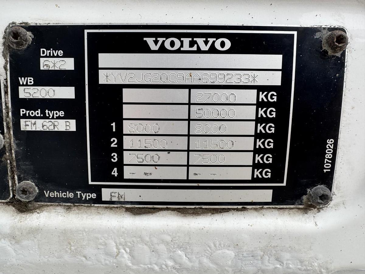 God Volvo FM460 8x2*6 24.125 l. ADR Tank