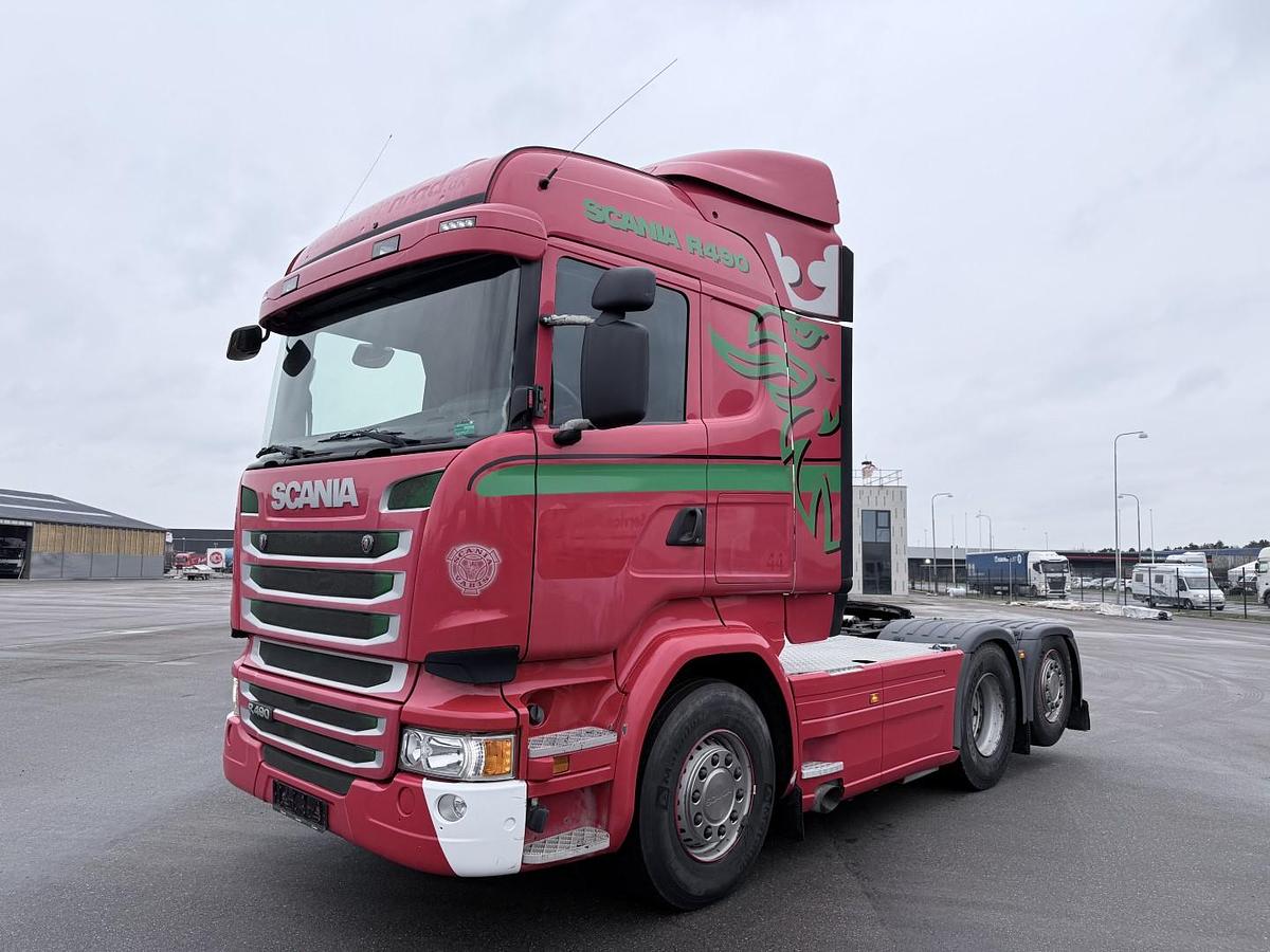 God 2015 Scania R490 6x2 Highline Hydraulik Euro 6