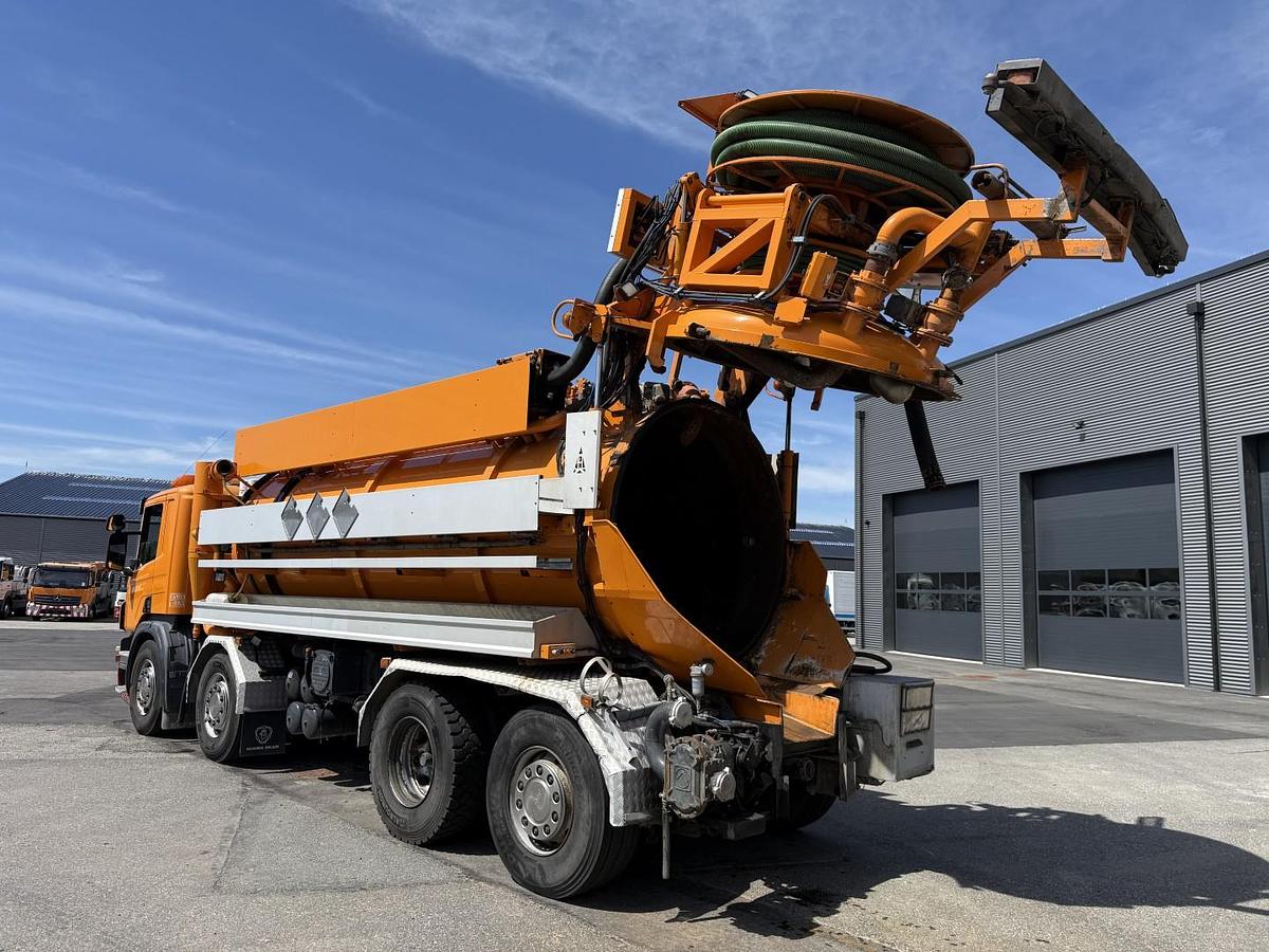 God Scania P380 8x2*6 Hvidtved Larsen Flexline 414