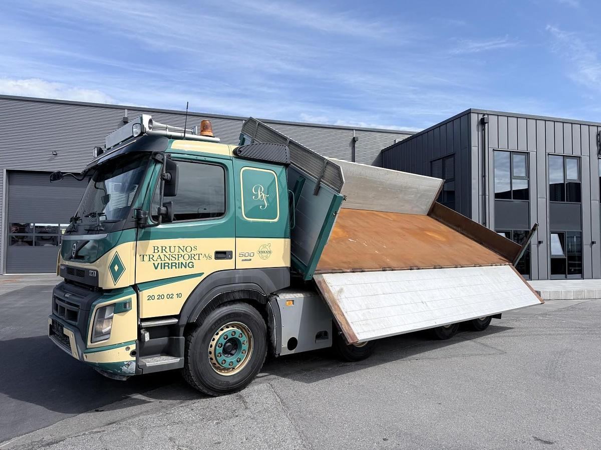 God 2019 Volvo FMX500 8x4 med løftbogie HMF Pendeltip