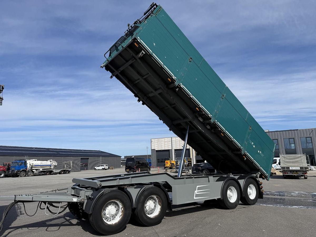 Meget god 2018 Schmidt 30 t. 4 akslet Tipanhænger m/ecotop