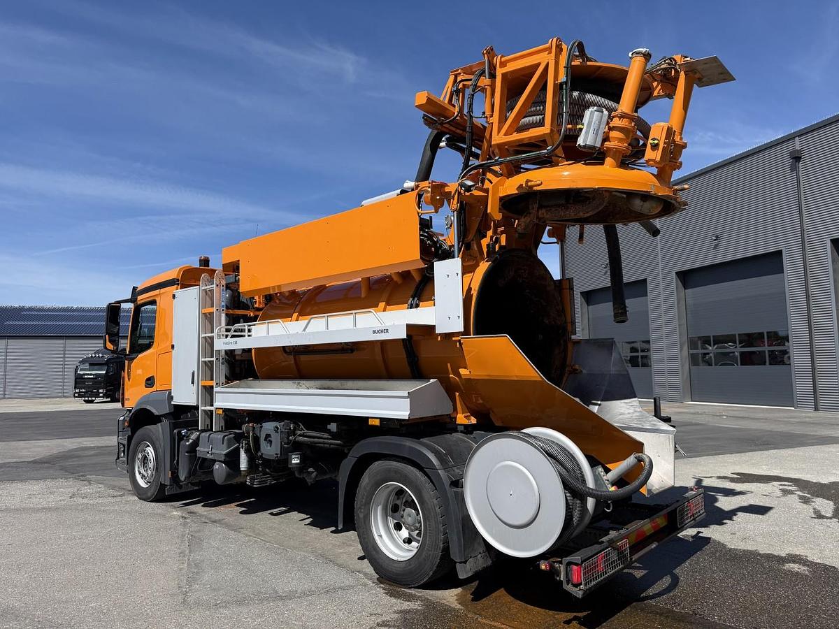 Meget god Mercedes Actros 1833 4x2 Bucher FlexLine C60