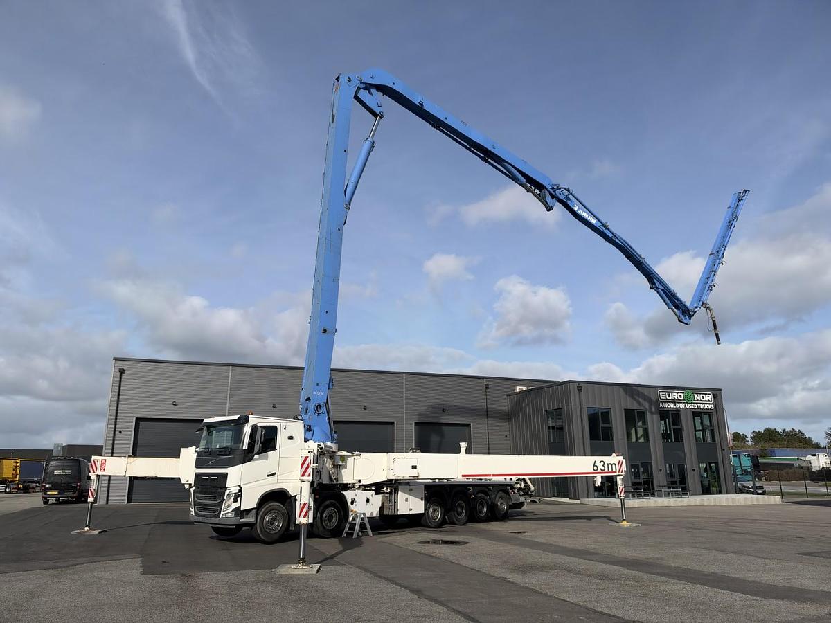 Meget god 2018 Volvo FH16/750 12x4/8 JUNJIN JJRZ 63 m. Betonpumpe