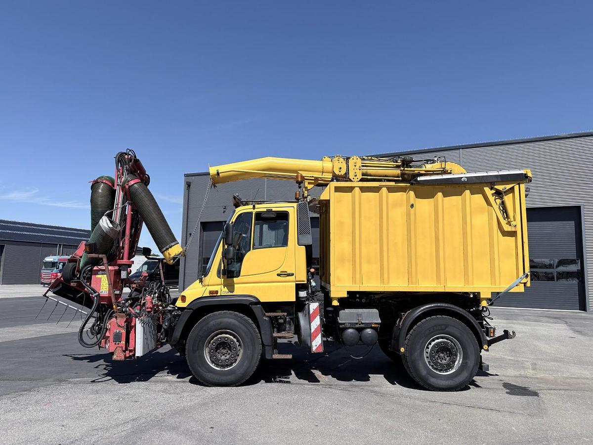 God Unimog U500 4x4 / Dücker Tip / Sug / Slagleklipper
