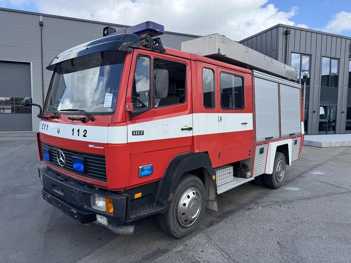 God Mercedes 1117 4x2 Autosprøjte / Brandbil