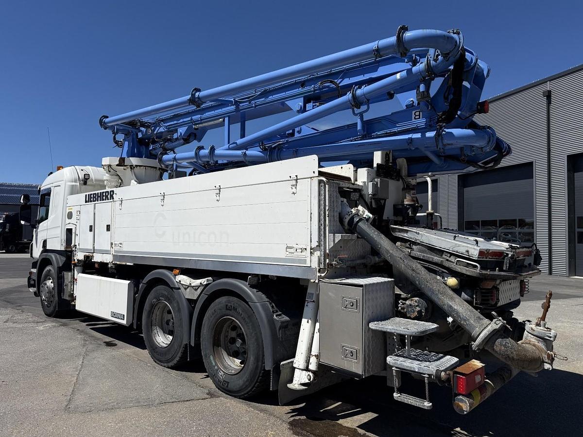 Meget god Scania P410 6x4 Liebherr THP 140 H 24 M4 XH Betonpumpe