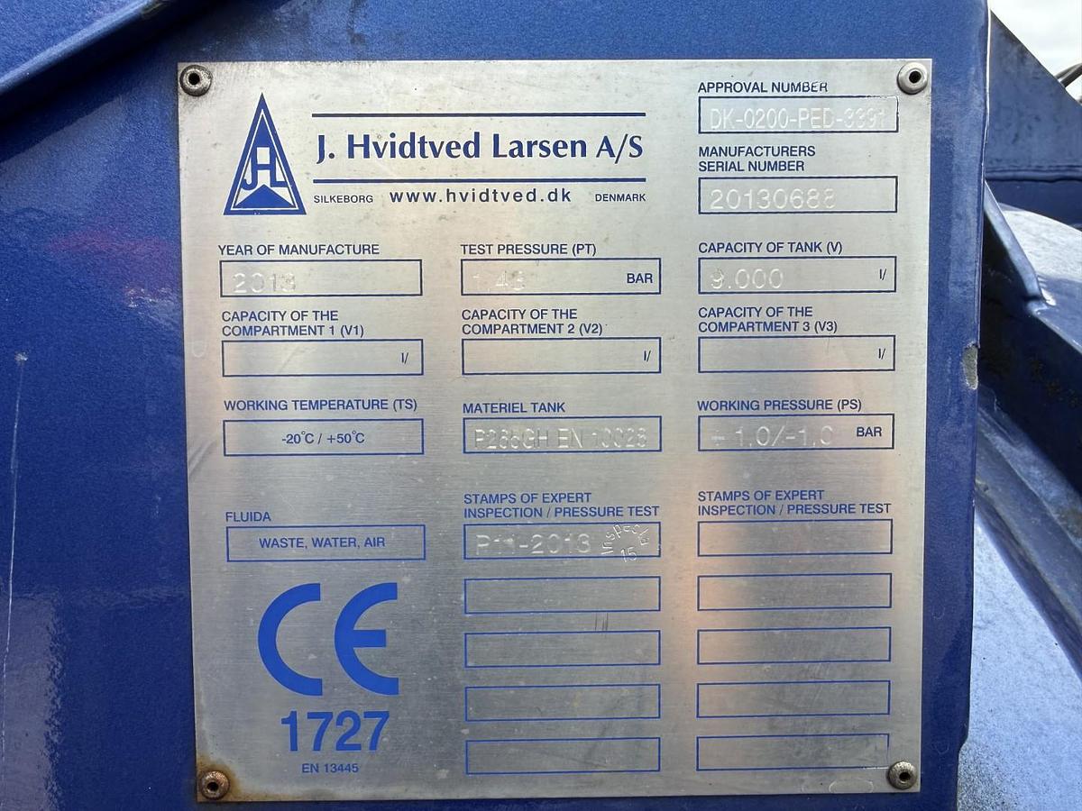 Meget god Mercedes Econic 2633 6x2*4 Hvidtved Larsen SLP309 Euro 5