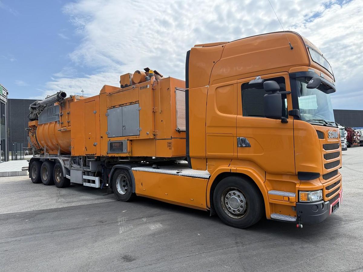 God Scania R450 4x2 Euro 6 Disab Centurion LN20 Tørsuger 12000 L