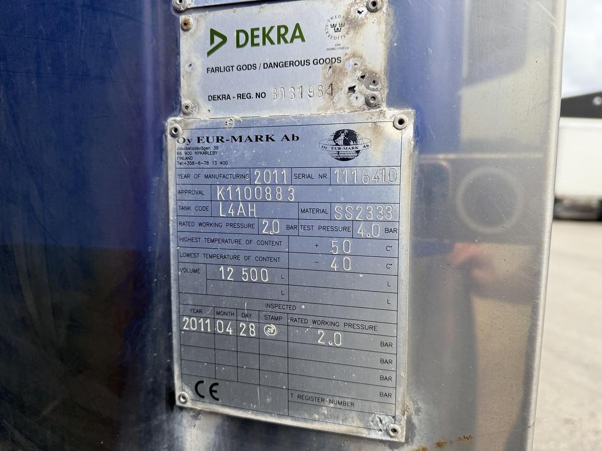 God 2011 Scania P420 6x2*4 Eur-Mark PKI 12.1A Rustfri Euro 5