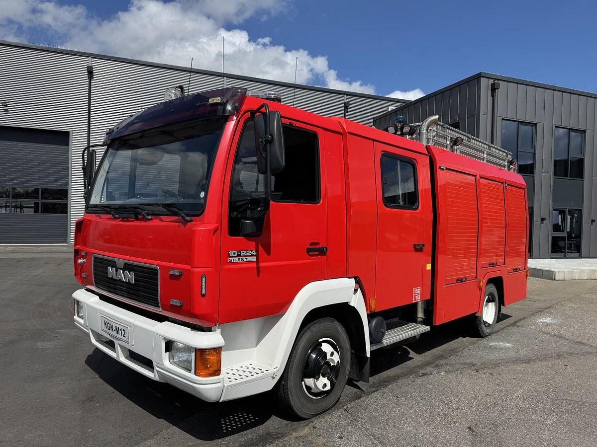 Meget god MAN 10.224 4x2 Autosprøjte
