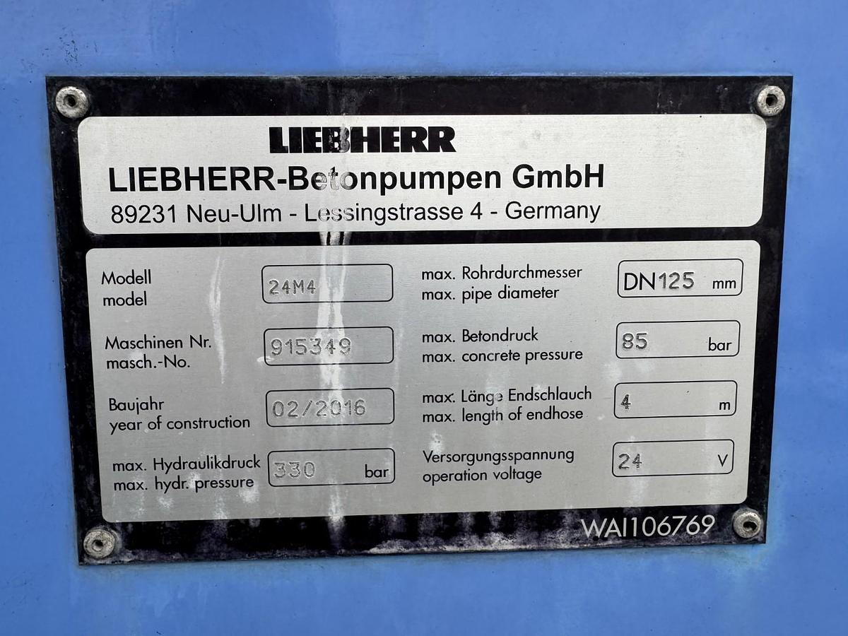 Used Scania P370 6x4 Liebherr THP140H 24 M4 XH