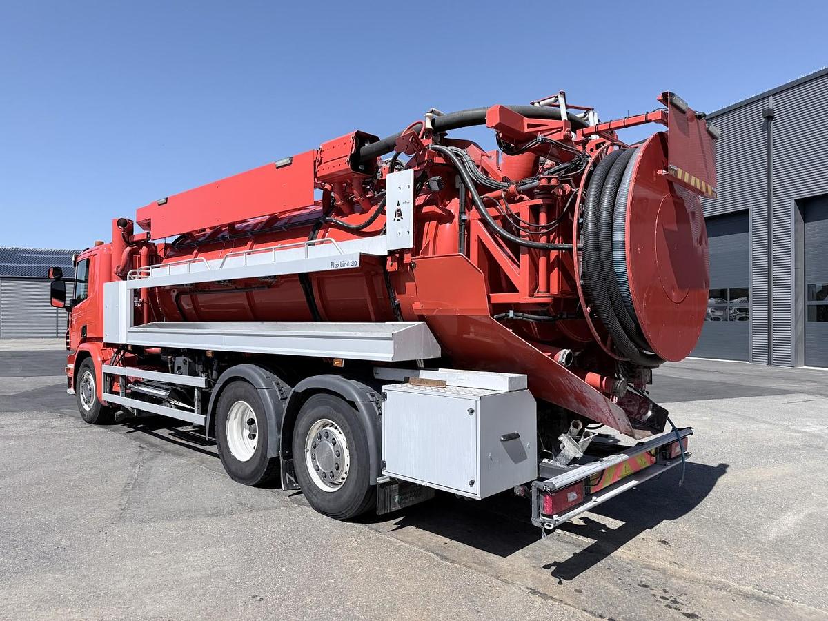 Meget god 2015 Scania P370 6x2*4 Hvidtved Larsen FlexLine 310