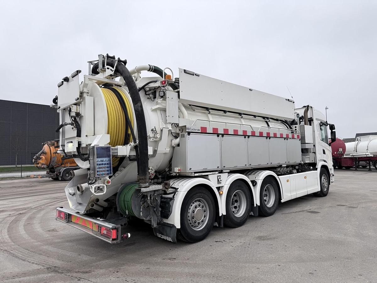Meget god  Scania G500 8x4*4 Bucher Recycler 414