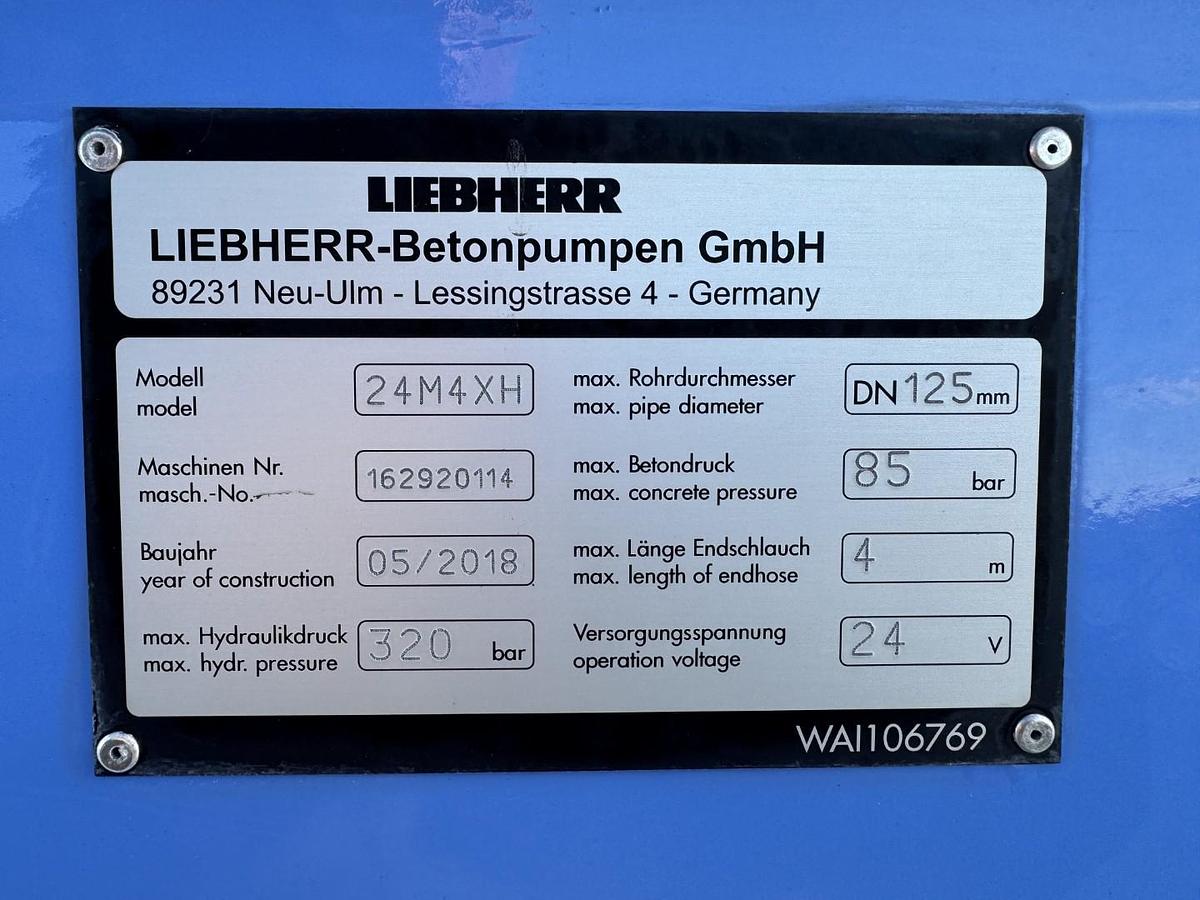 Meget god Scania P410 6x4 Liebherr THP 140 H 24 M4 XH Betonpumpe