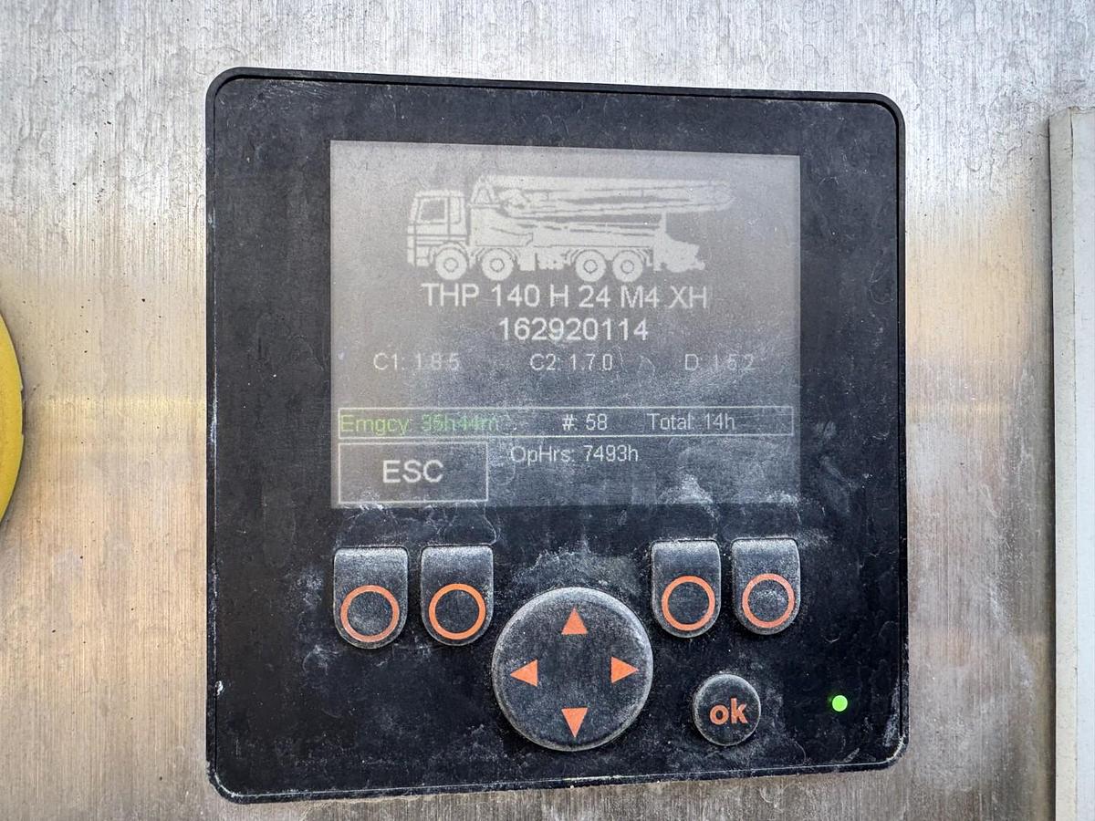 Meget god Scania P410 6x4 Liebherr THP 140 H 24 M4 XH Betonpumpe