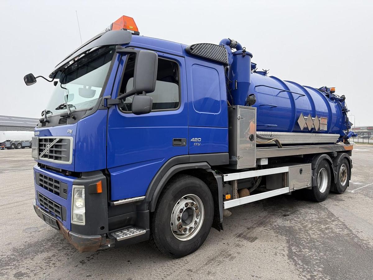 Meget god 2010 Volvo FM420 6x2*4 EEV Interconsult 12.700 l. Rustfri