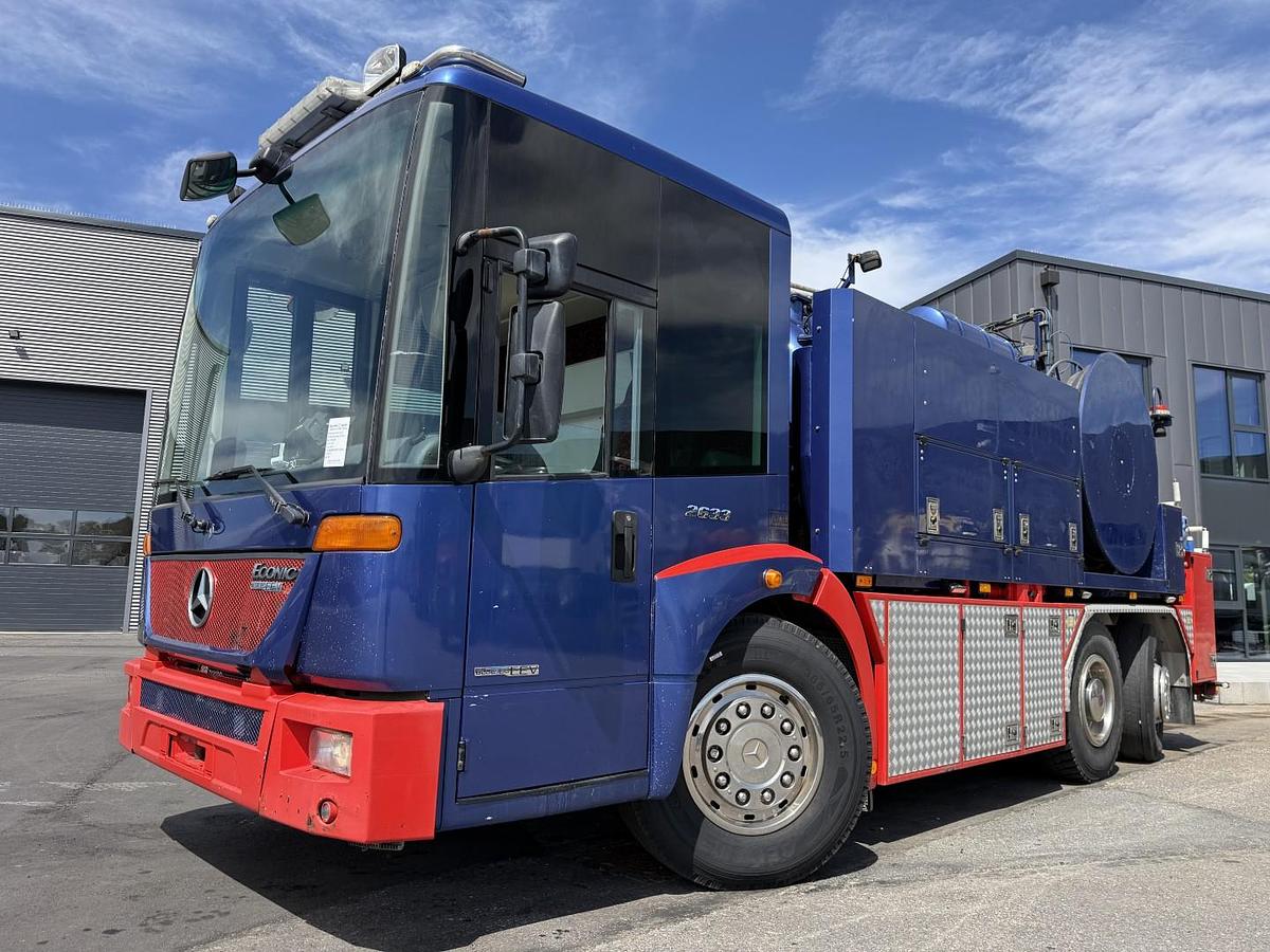 Meget god Mercedes Econic 2633 6x2*4 Hvidtved Larsen SLP309 Euro 5