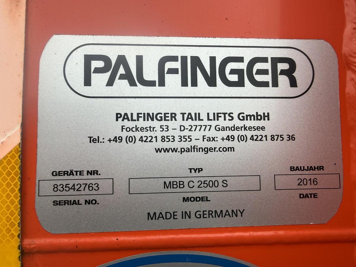 God 2016 Scania P320 6x2*4 Carrier Supra 1250 Mt 9.50 m. kasse