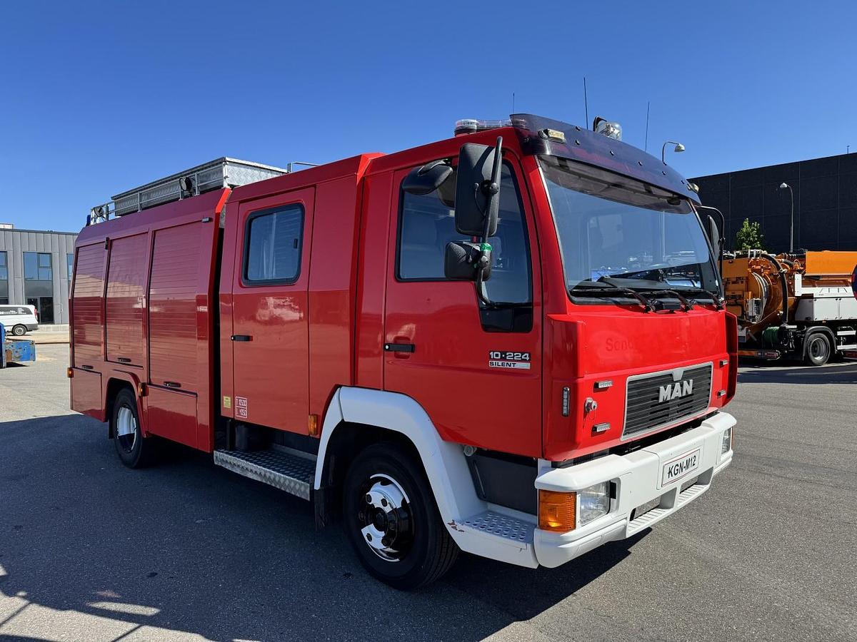 Meget god 1998 MAN 10.224 4x2 Autosprøjte