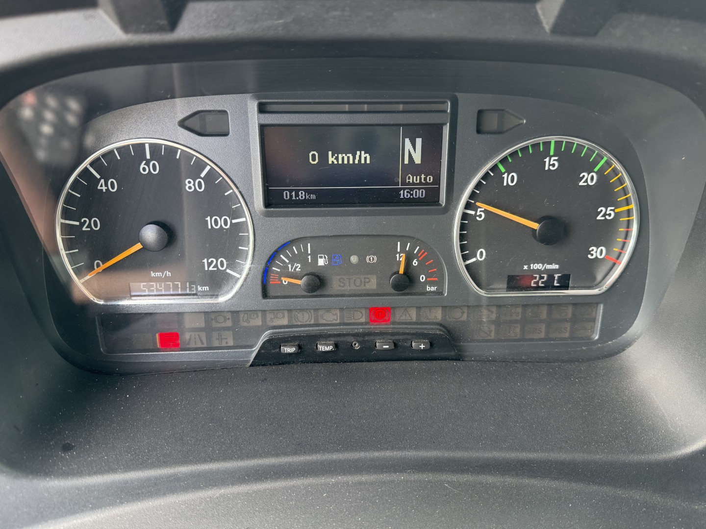 God 2011 Mercedes Atego 1218 4x2 Euro 5 8,0 m