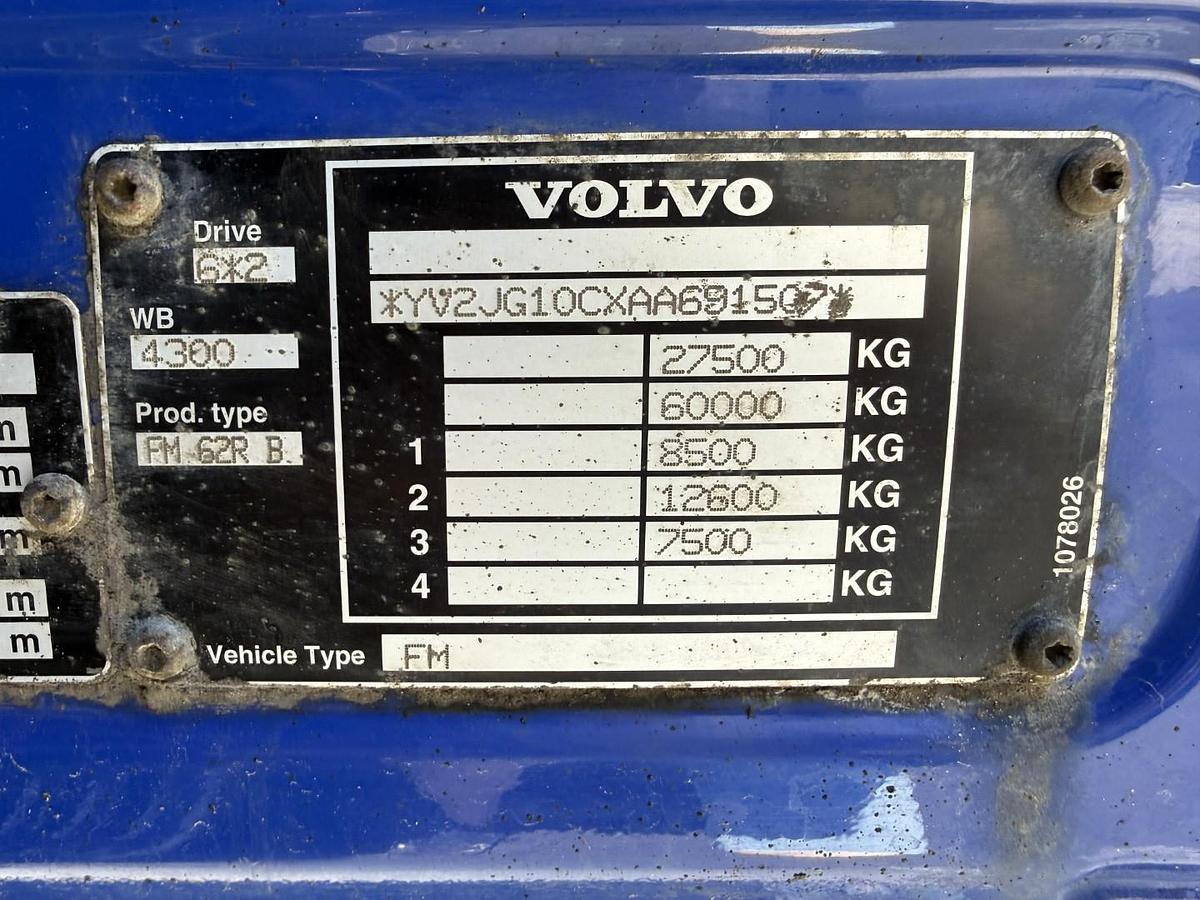 Meget god Volvo FM420 6x2*4 EEV Interconsult 12.700 l. Rustfri