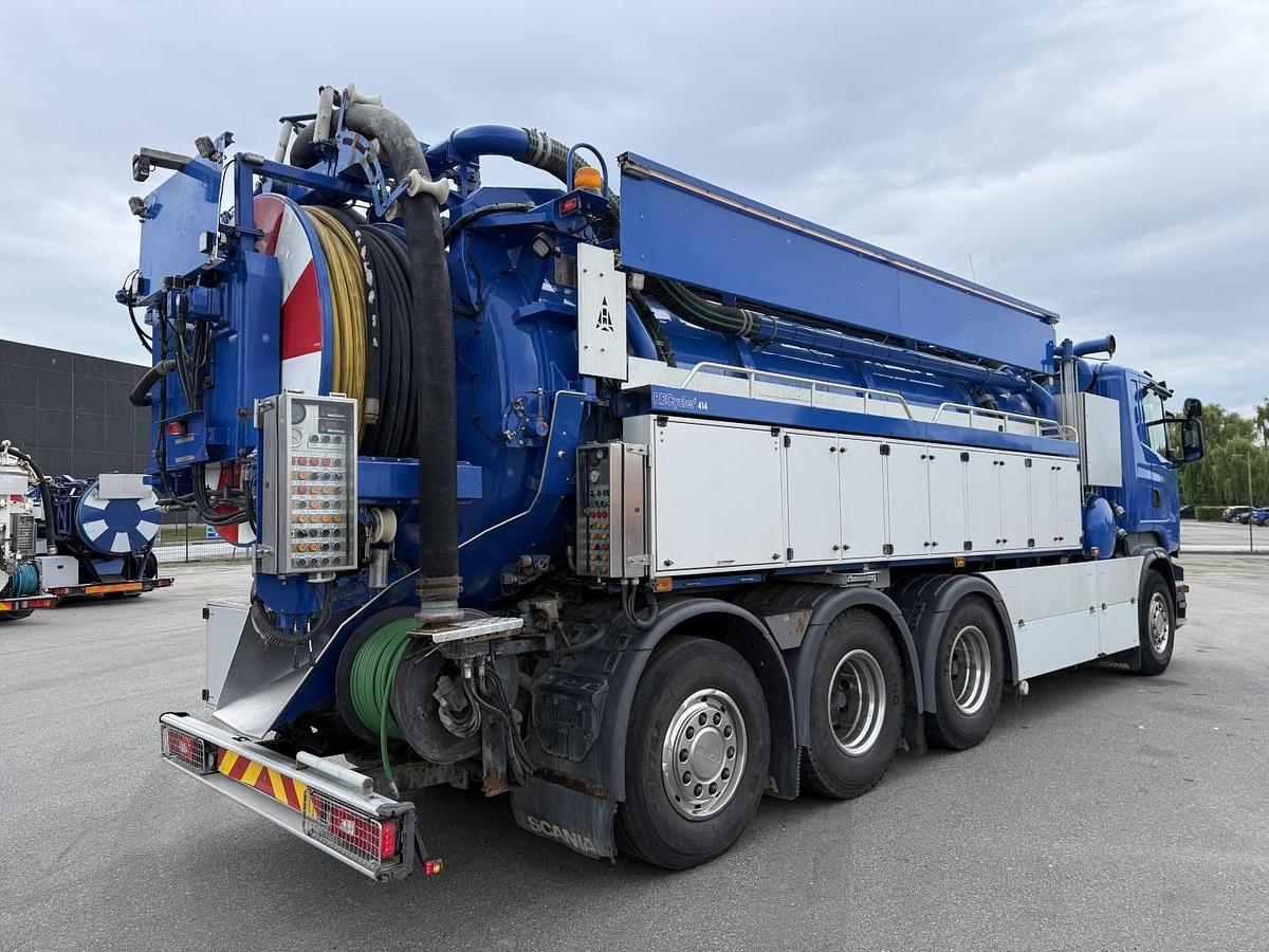 God 2014 Scania R520 8x4*4 Hvidtved Larsen RECycler 414 Euro 6