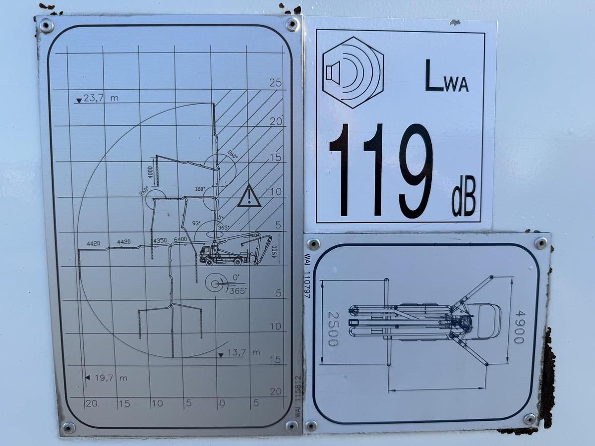 Meget god Scania P410 6x4 Liebherr THP 140 H 24 M4 XH Betonpumpe